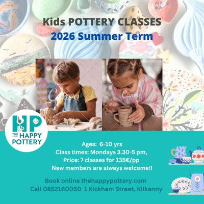 Kids Pottery Classes Summer Term 2026