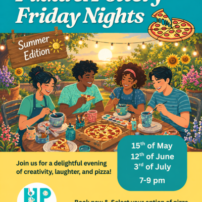 Pizza & Pottery 3rd of July