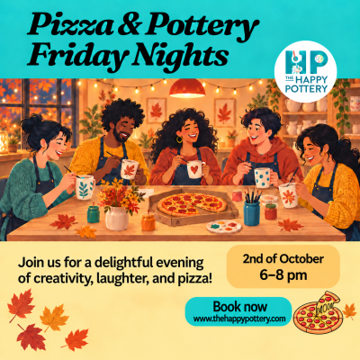 Pizza & Pottery Night 2nd of October