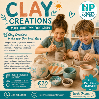 Savour Kids Clay Workshop 5-8 yrs