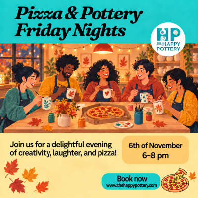 Pizza & Pottery Night 6th of November