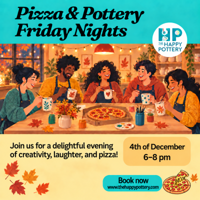 Pizza & Pottery Night 4th of December